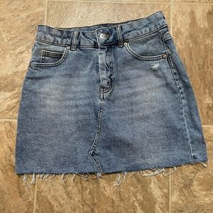 Wild Fable Jean Skirt